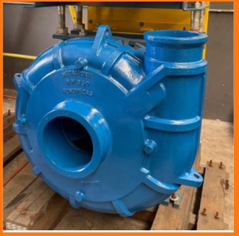 Voluta HM 250 fundida sob encomenda
